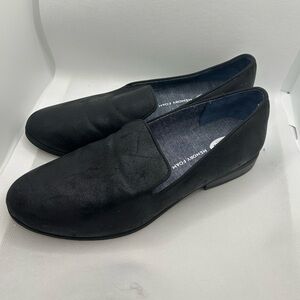 Dr. Scholl’s “Emperor” Black Faux Leather Loafers 6.5M
